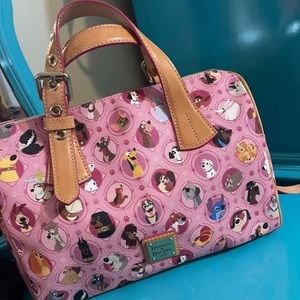 Dooney and Bourke Disney dogs Pink